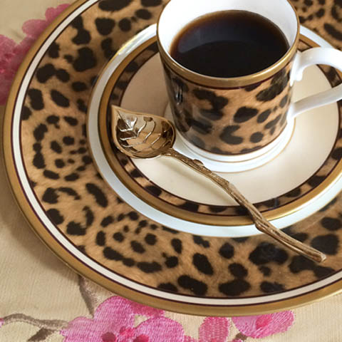 Nikko奢华系列Desert Leopard咖啡杯碟套