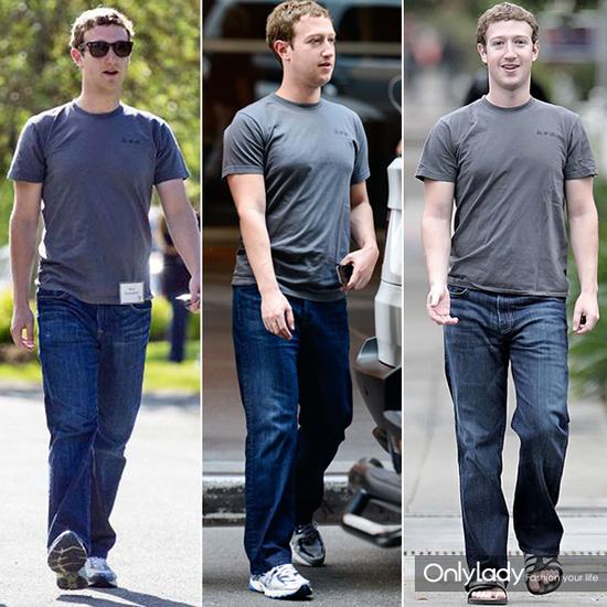 Mark Zuckerberg出街照