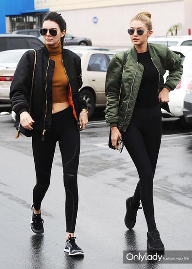 Kendall Jenner和Gigi Hadid