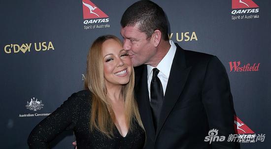 Mariah Carey和富商未婚夫James Packer