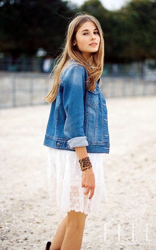 最时髦的牛仔外套穿法|街拍|外套|短靴