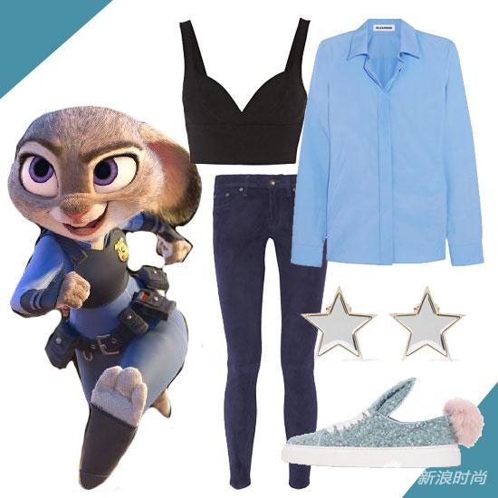 疯狂动物城不只有跨种族CP还有时尚大课堂|衬