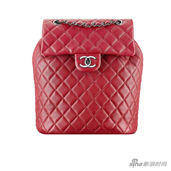 Chanel 2016春夏係列紅色雙肩包(楊冪同款)