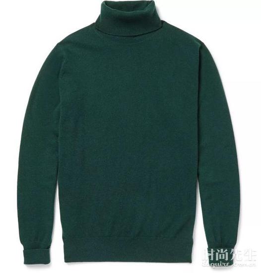 William Lockie - OxtonRollneck Cashmere Sweater