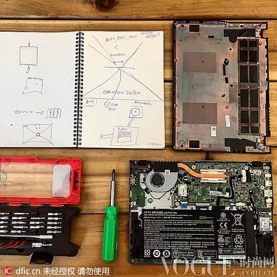 花了一整天时间解剖一台笔电