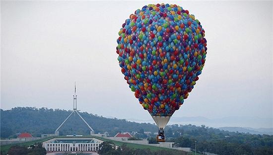 如此壮观的热气球:飞屋环游记成真了!|飞屋环游记|迪士尼|热气球_新浪时尚_新浪网
