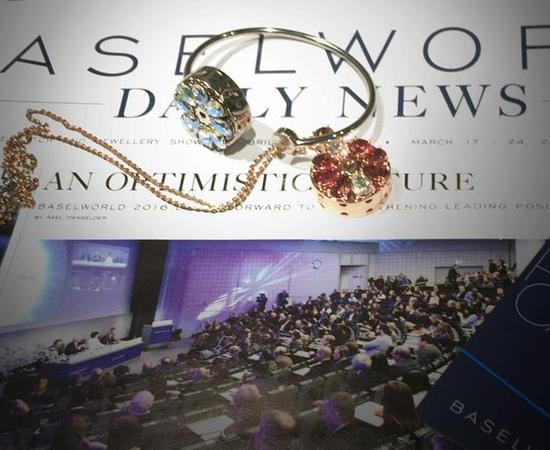 世界钟表珠宝博览会（ba<em></em>selworld 2016）上