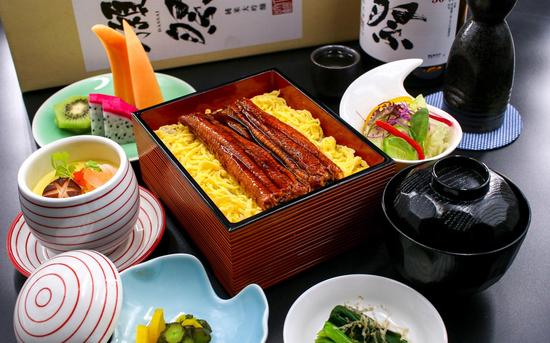 烤鳗鱼重定食