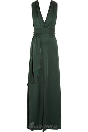Victoria Beckham 垂坠缎布礼服