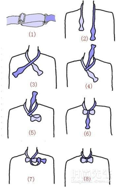 男士bow tie系法