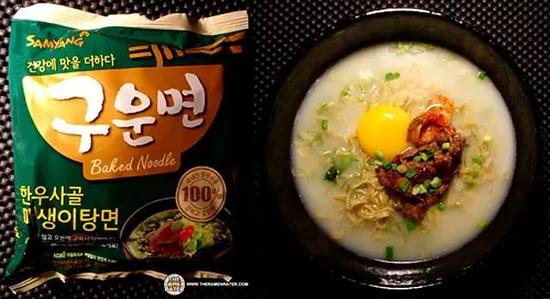 Samyang牛肉烤汤面（韩国）