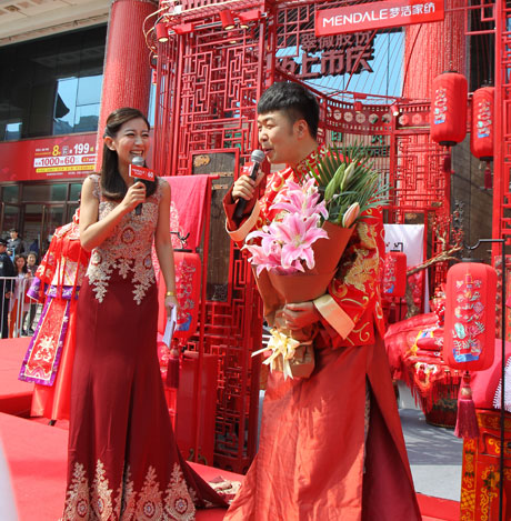 杜海涛推广中国传统婚嫁礼仪