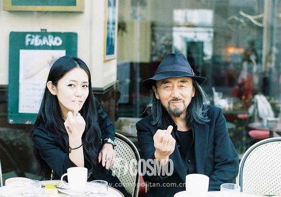 Limi Yamamoto和父亲Yohji Yamamoto
