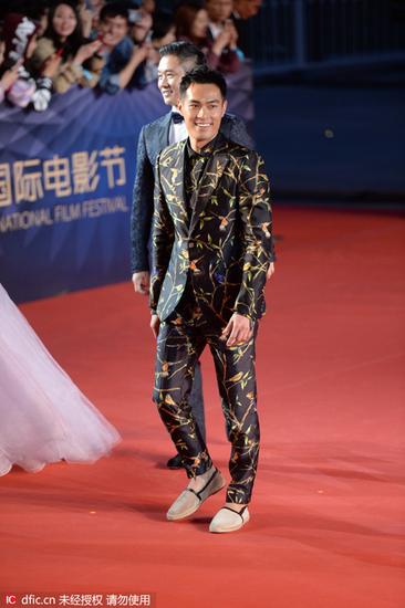 杨佑宁出席第六届北京国际电影节红毯