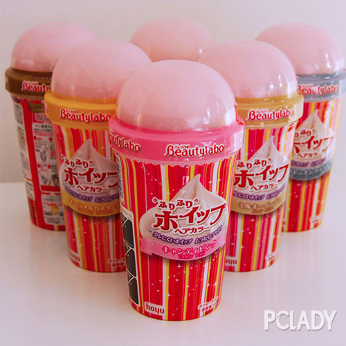 日本beautylabo 冰淇淋摇摇杯泡沫染发剂 膏