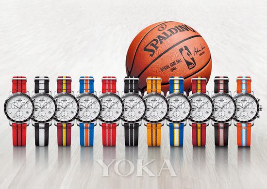 天梭时捷系列NBA球队特别款腕表，售价3050元。