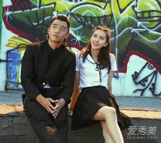 刘诗诗的学生装