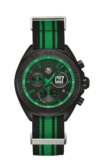TAG Heuer泰格豪雅Formula 1 CR7克里斯蒂亚诺?罗纳尔多特别限量款腕表