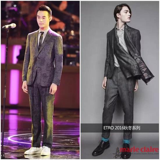 王凯 in Etro 2016秋冬系列