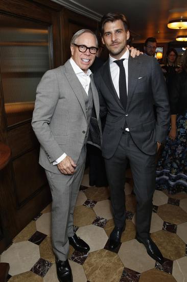 Tommy Hilfiger and Johannes Huebl