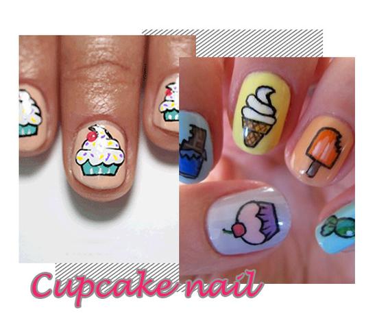 Cupcake美甲