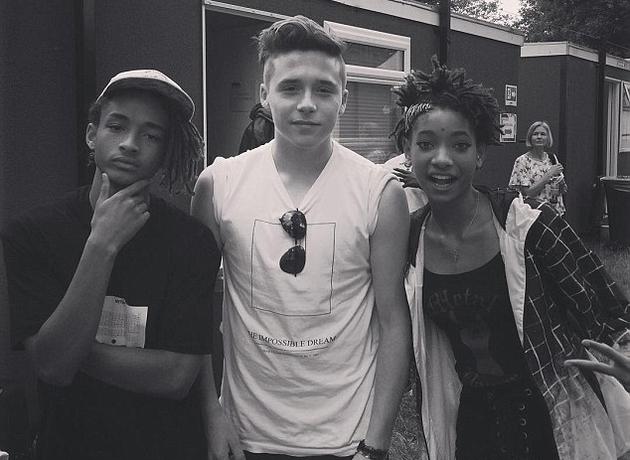 BrooklynBeckham、Jaden and Willow Smith