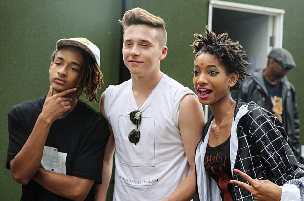 BrooklynBeckham、Jaden and Willow Smith