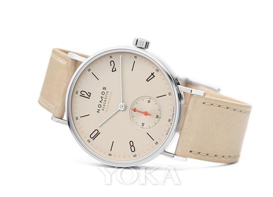 NOMOS Tangente neomatik champagner 腕表，参考价格：24800 CNY。