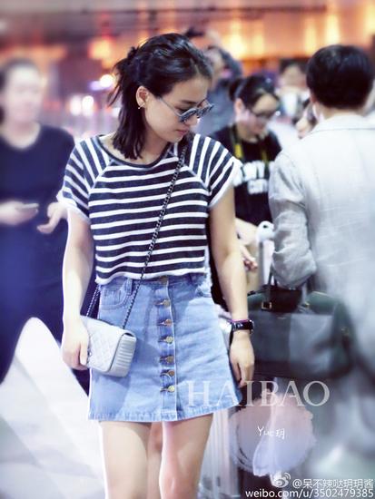 马思纯“衣Q”飙升 私服清爽街拍利落 风格偶像 图15