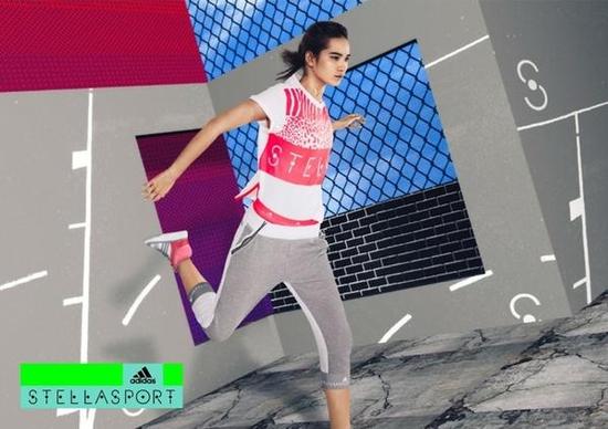 Stella McCartney 从 2004年至今一直为 Adidas 设计独具时尚感的女士运动装