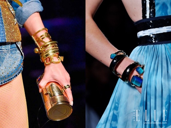 左起：Jean Paul Gaultier 、Elie Saab