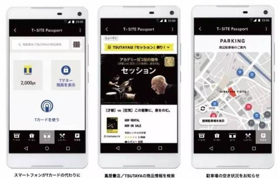 专用APP“T-SITE Passport”能够找到店铺的在库搜索和评价