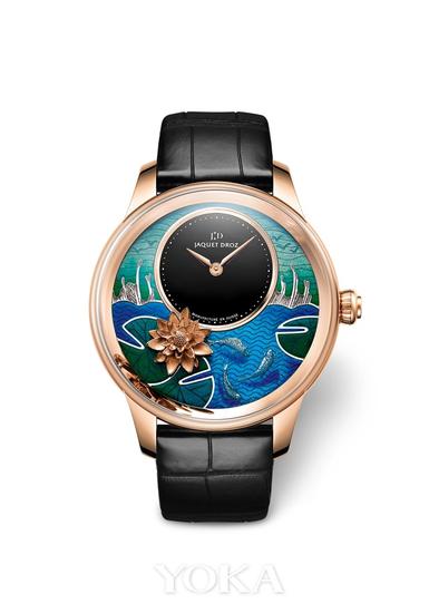 金雕锦鲤时分小针盘 PETITE HEURE MINUTE RELIEF CARPS  J005023279