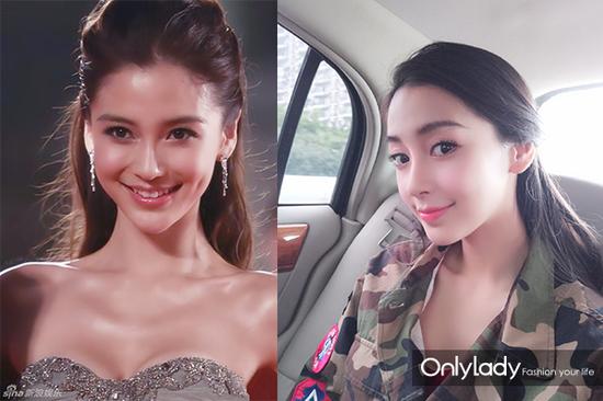 Angelababy：美白靠内调