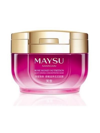 MAYSU美素瑰蜜凝颜娇嫩滋养花泥面膜