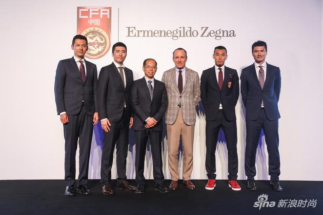 杰尼亚成为中国国家男子足球队和U22\/23足球