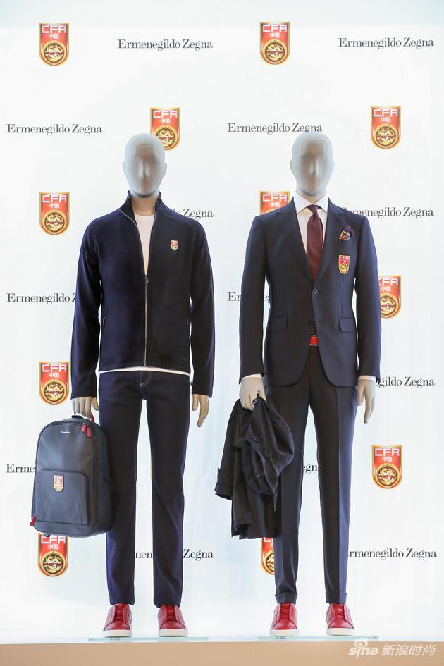 杰尼亚成为中国国家男子足球队和U22\/23足球