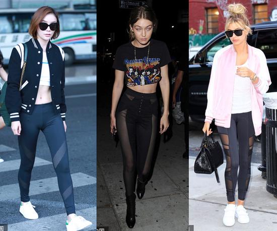 袁姗姗、Gigi Hadid、Hailey Baldwin