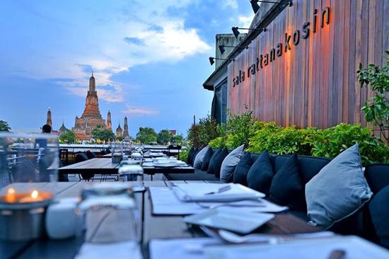 Sala Rattanakosin拥有绝佳的视野