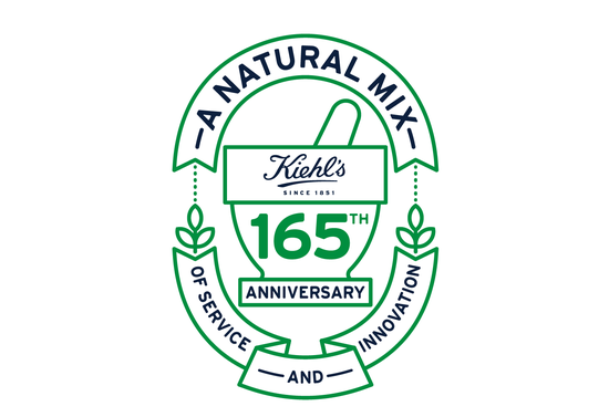 科颜氏165周年庆LOGO