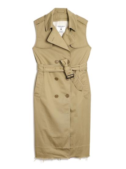 WOMENS SLEEVELESS TRENCH