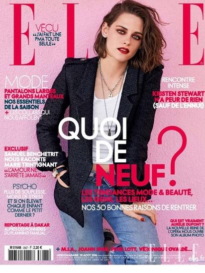 《ELLE》法国版八月刊