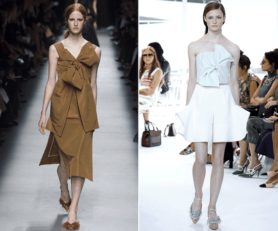 左：Rochas 右：Delpozo