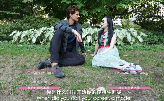 另一位男神级的国际超模Garrett Neff，他是全球排名前三的顶级超模