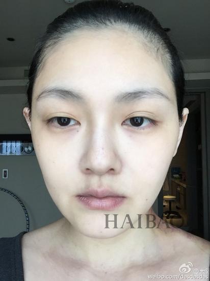大S素颜照