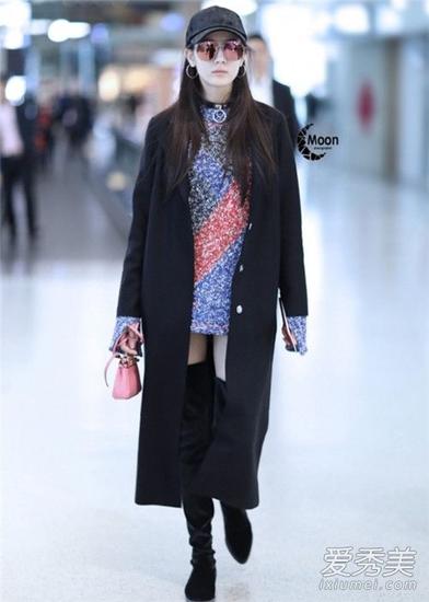 迪丽热巴机场照