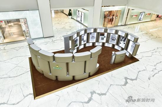 劳力士迪通拿展览现场空景图(图片来源:?Rolex)