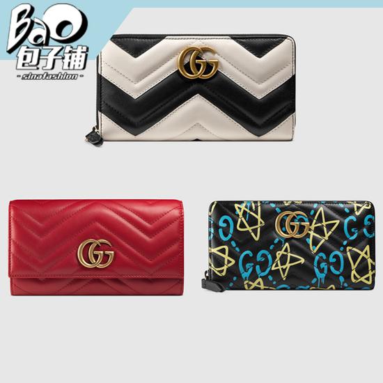 Gucci双G系列钱包