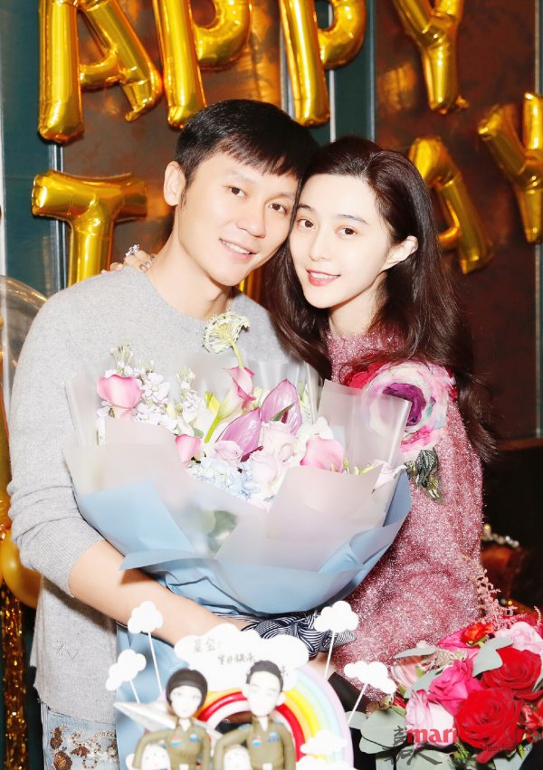 范冰冰李晨合影