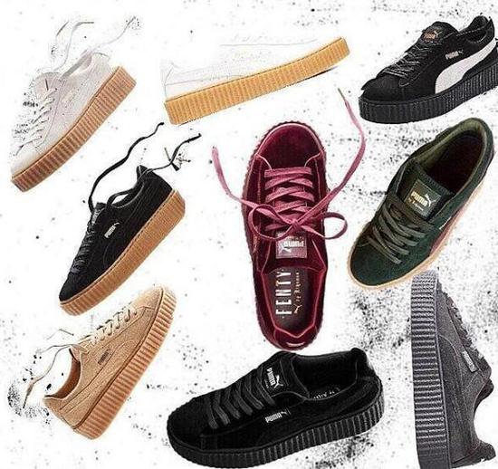 Rihanna × PUMA Suede Creeper